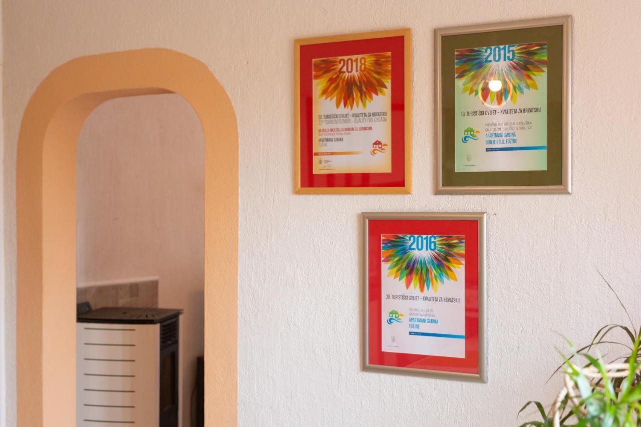 Apartmani Sabina Фужине Экстерьер фото